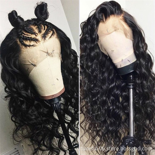cheap human hair lace wig vendor raw unprocessed cuticle aligned human hair hd lace frontal human hair wigs for black women